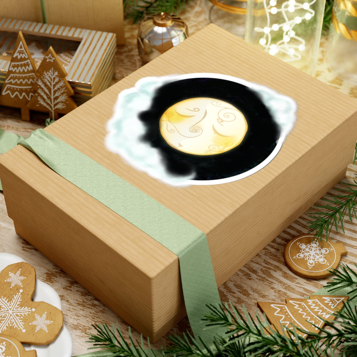 Mallies Celestial Hope Kiss Cut Sticker