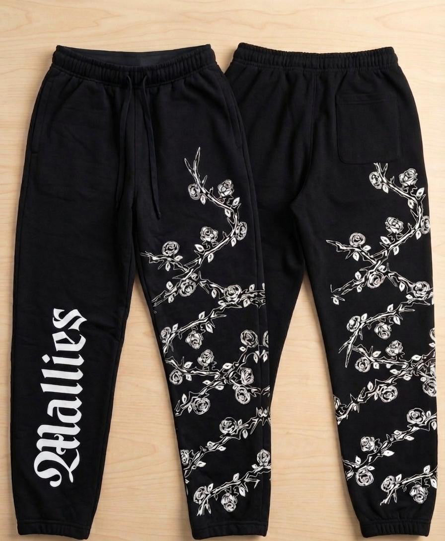 Midnight Rose Sweatpants