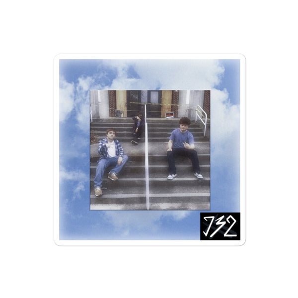 "Area Code Mixtape" 732 sticker, Mallies x 732